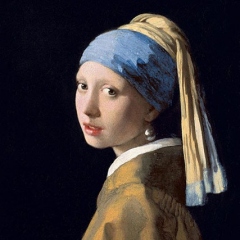 "Girl with a Pearl Earring" (1665), Johannes Vermeer