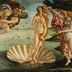 “The Birth of Venus” (1486)Sandro Botticelli