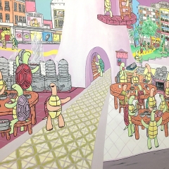 Tile Path-Ji Xiang 88-2022-mural-Singapore-art-MaryAnn-Loo