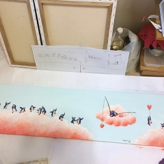 Happy-Dreamers-Johnny-Apr2017-photo-penguin-love-MaryAnn-Loo