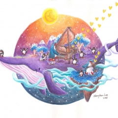 A-Musical-Whale-Adventure-2018-penguin-music-art-illustration-MaryAnn-Loo
