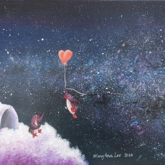 A-Starry-New-Home-2016-penguin-love-art-illustration-painting-MaryAnn-Loo