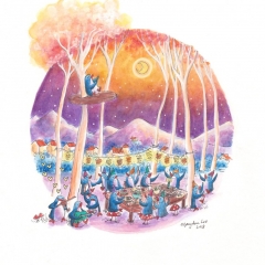 Party-in-the-Park-2018-penguin-birthday-art-illustration-MaryAnn-Loo