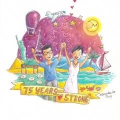 Su Lee-husband-dream-2019-portrait-art-illustration-MaryAnn-Loo