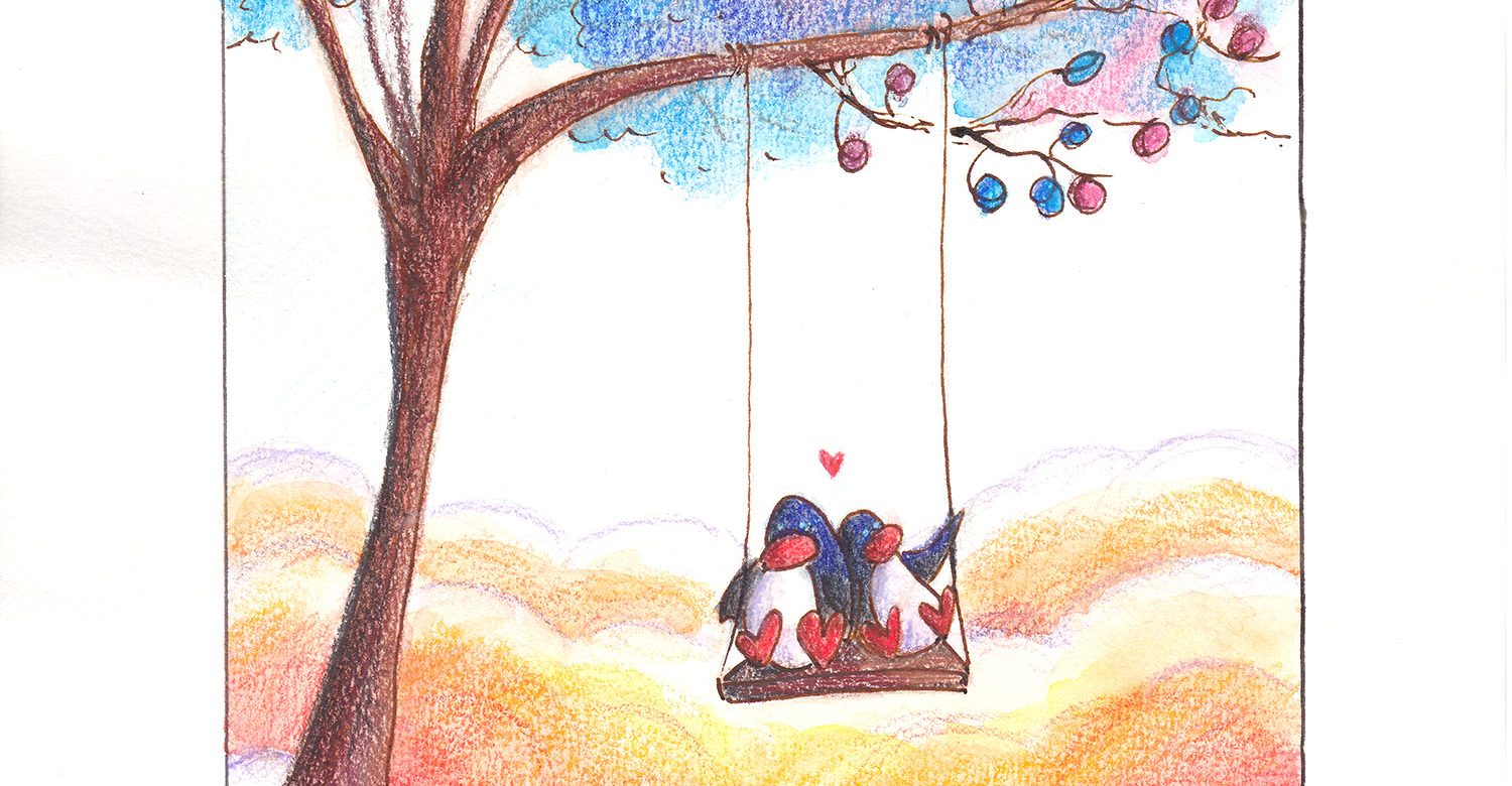 Original Illustration: “Tree Swing” (2013)