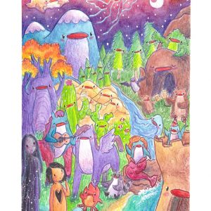 Original Illustration: Day 99 - "How Far We've Made It" (2021)